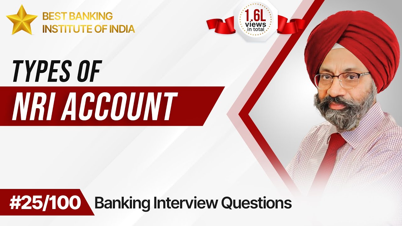 Types of NRI Account | Best Answer For Banking Aspirants | Mr. Jasbir Singh | IPB India