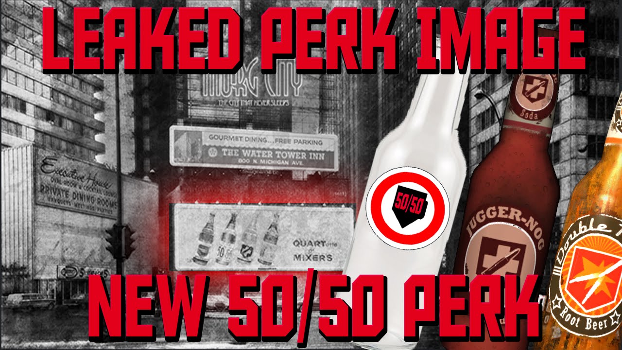 Black Ops 3 Zombies LEAKED PERK IMAGE - NEW 50/50 Perk, Double Tap, Juggernog Confirmed!