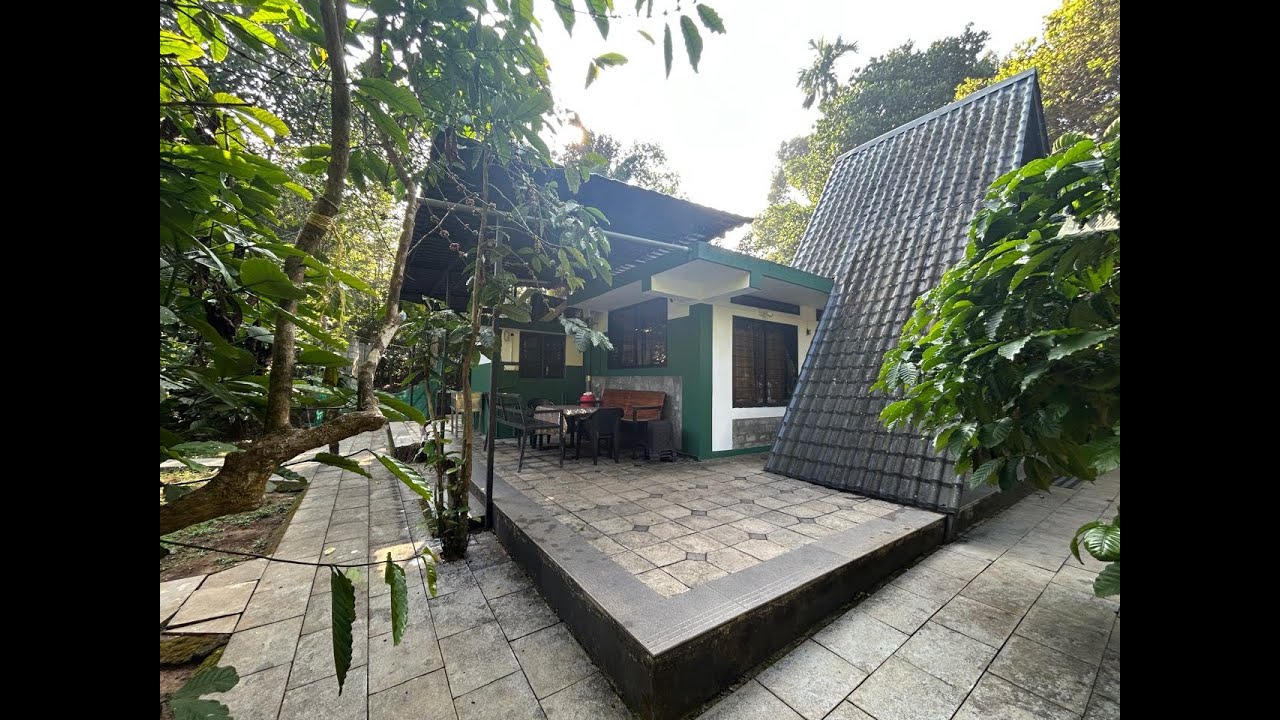 Hidden. Private. Riverside. Coffee plantation Villa in Wayanad.