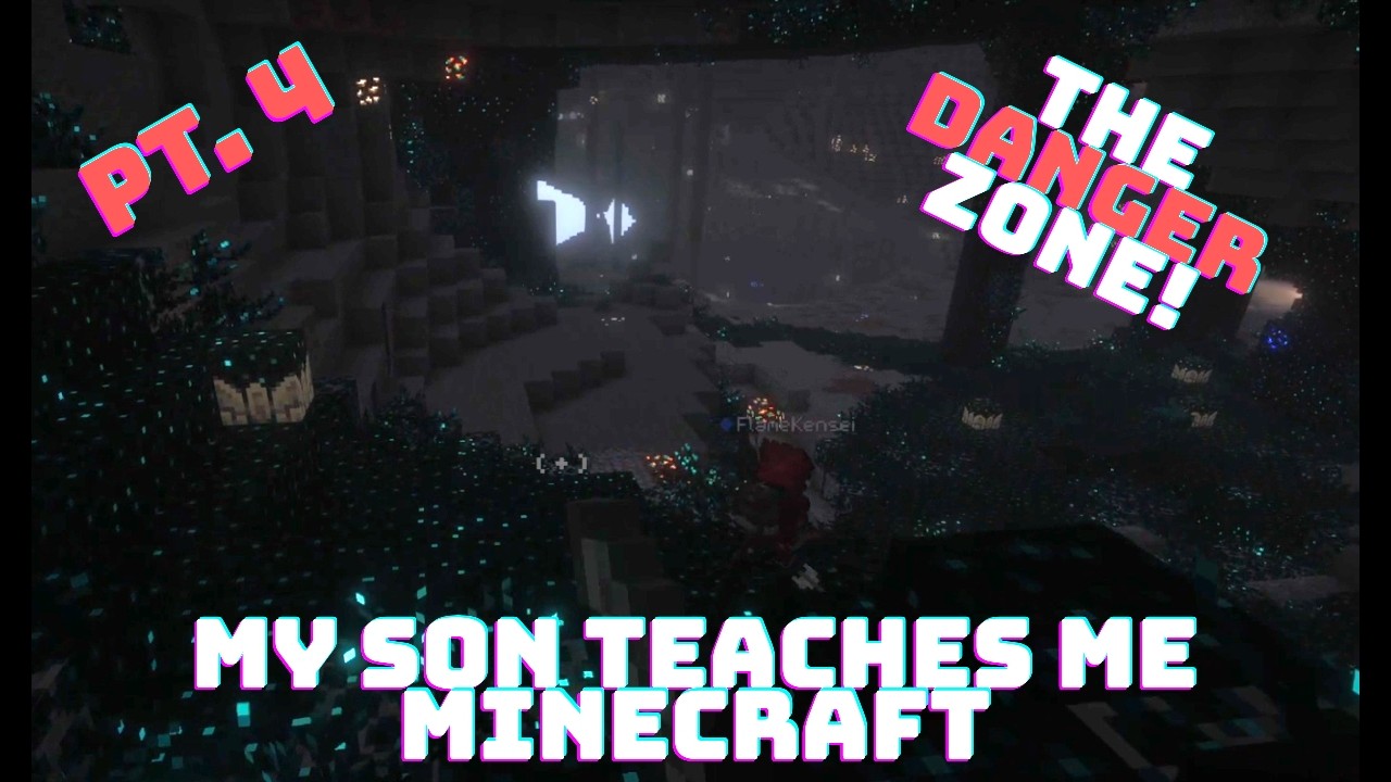 My Son Teaches Me Minecraft Pt4