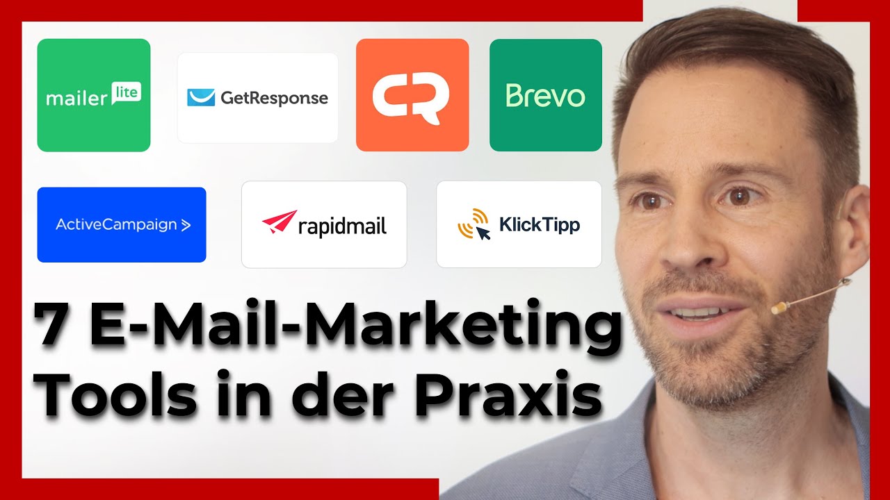 CleverReach, GetResponse, Brevo, ActiveCampagn, rapidmail, MailerLite & KlickTipp im Praxisvergleich
