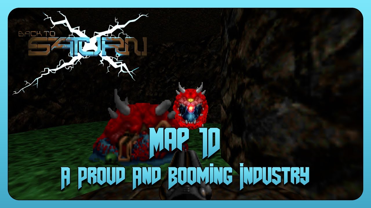 DOOM WAD (Back to Saturn X: Episode 1) - Map 10: A Proud And Booming Industry