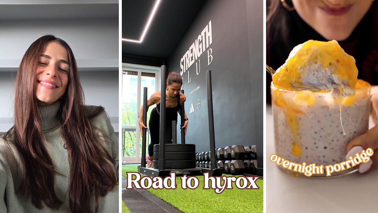 Faccio l'hyrox! | Overnight porridge | evento food super speciale