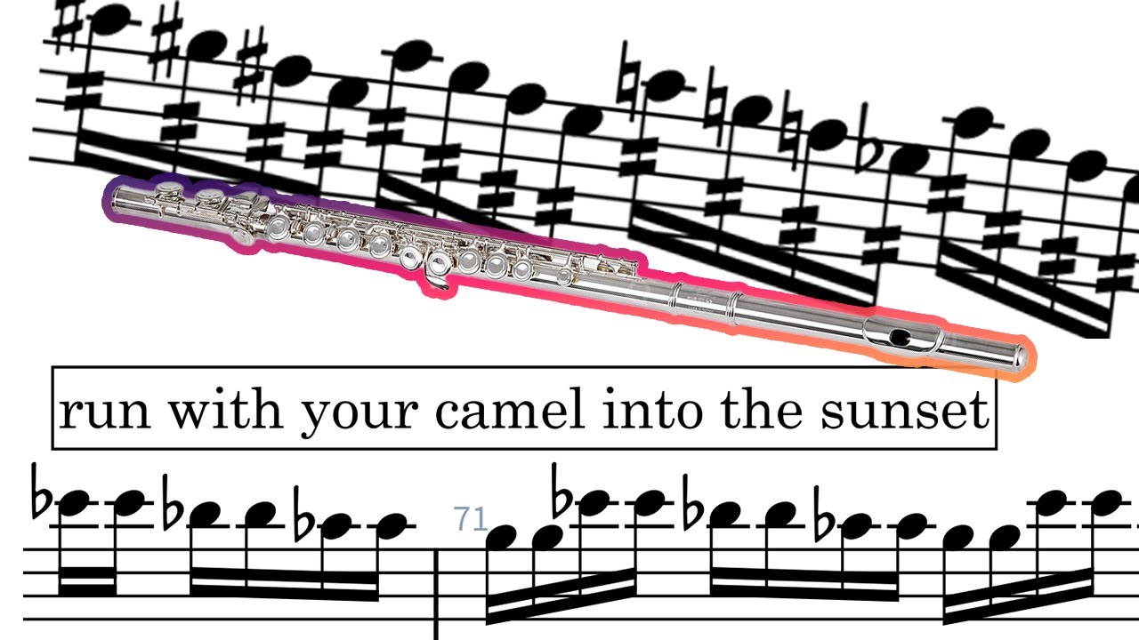 easy flute warmup