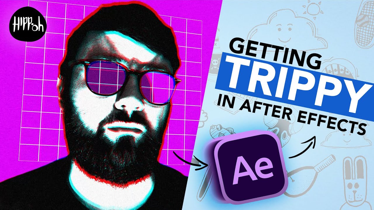 TRIPPY Spiral + 3D Face Track in After Effects