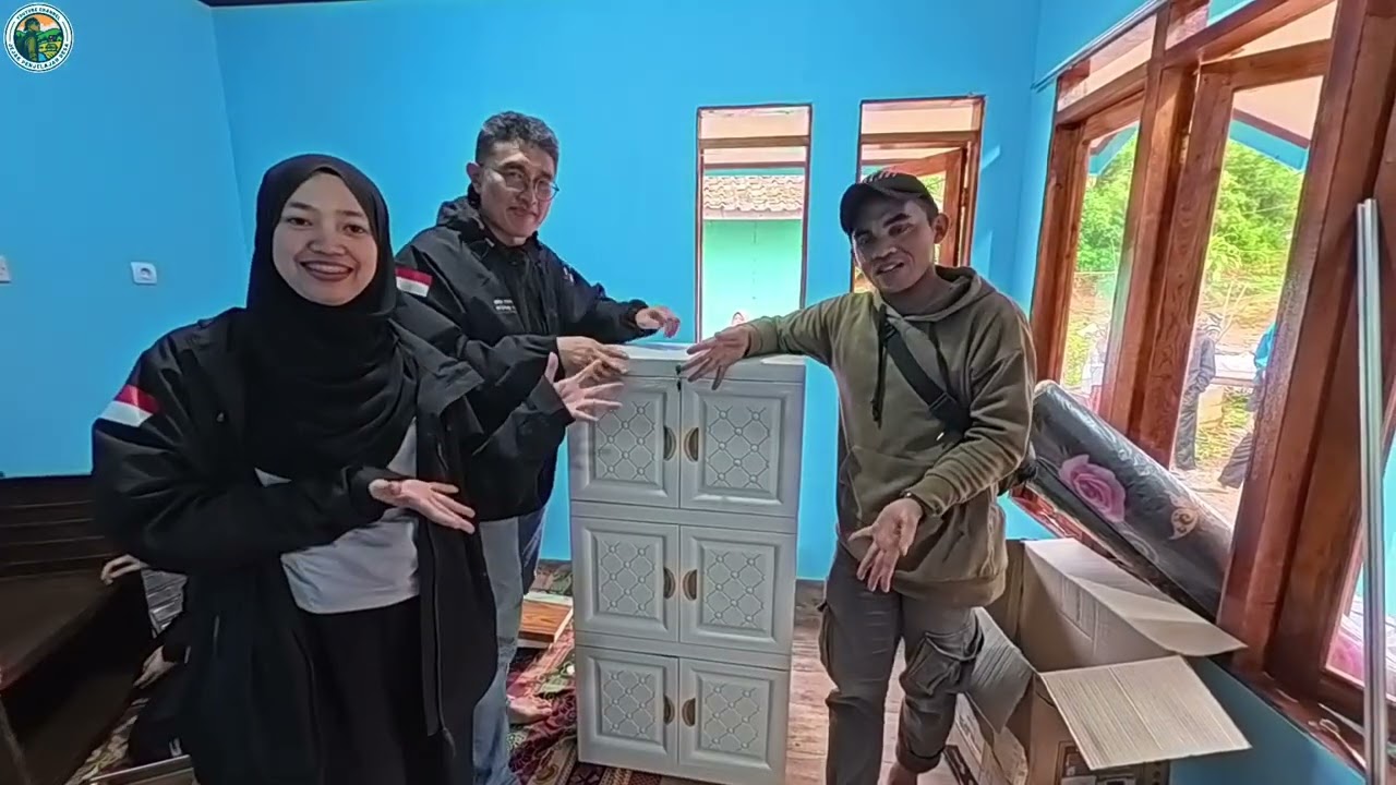 Keseruan Beres-beres rumah untuk kang soibin, waaah ramai sekali