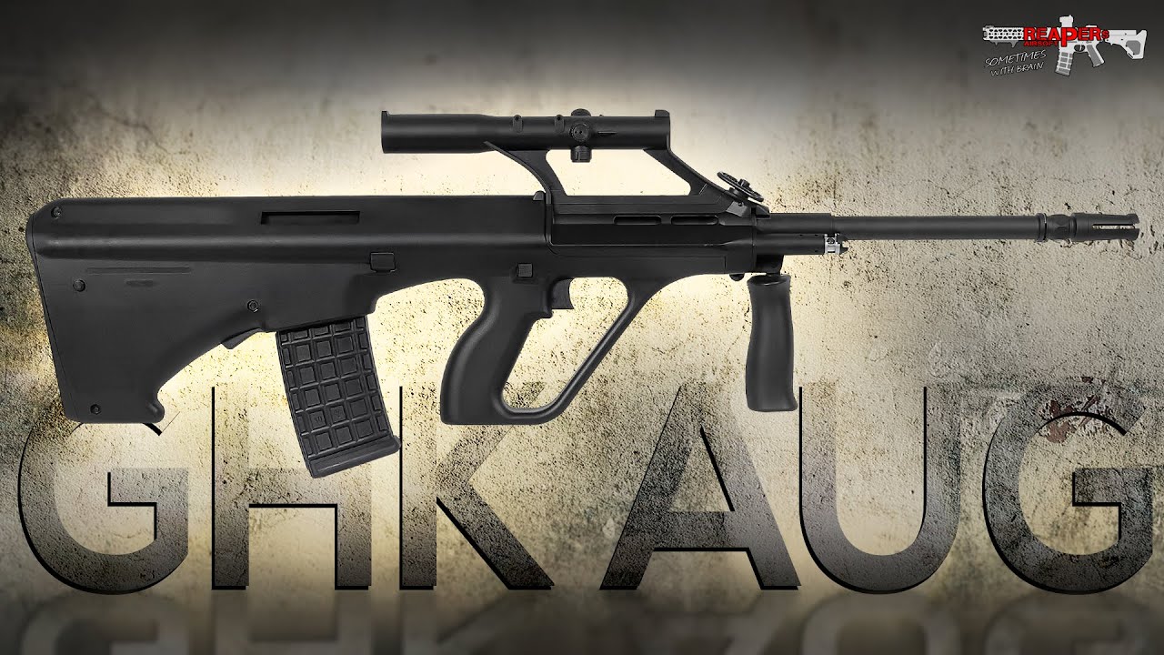 [Review] GHK AUG A2 GBB - (Gas BlowBack) 6mm Airsoft/Softair Test (German,DE)