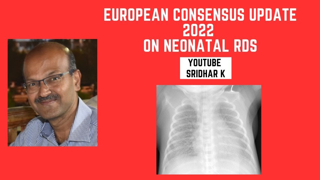 European consensus update 2022 on neonatal RDS #RDS #respiratorydistress  #europeanconsensus