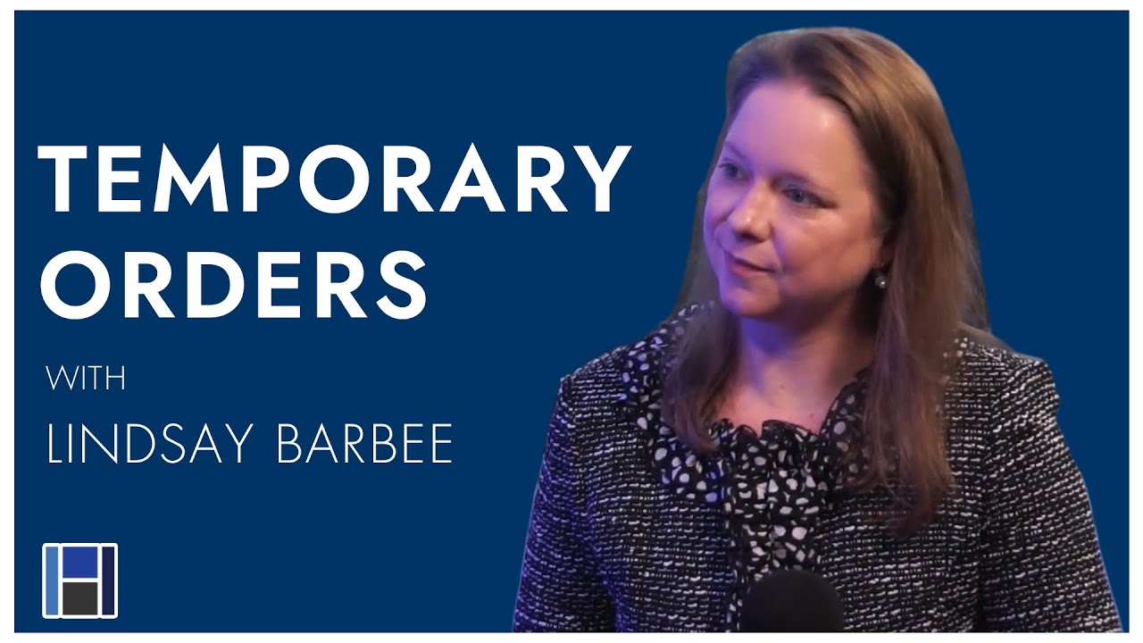 ⭐️Temporary Orders (What Happens While Divorce is Pending) | Attorney Jennifer Hargrave
