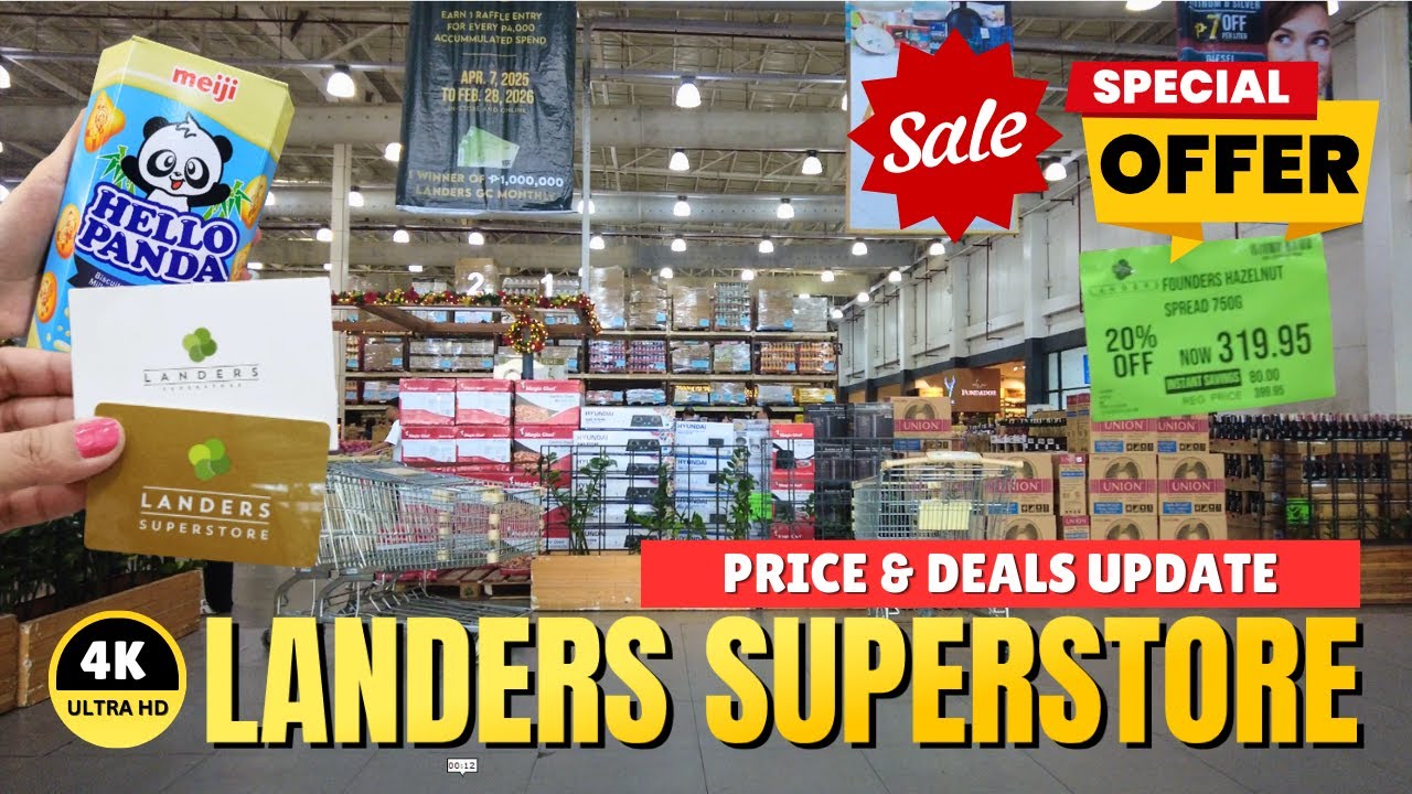 [4K] LANDERS SUPERSTORE BALINTAWAK - BUY 1 TAKE 1 & 50% OFF ON SELECTED ITEMS!