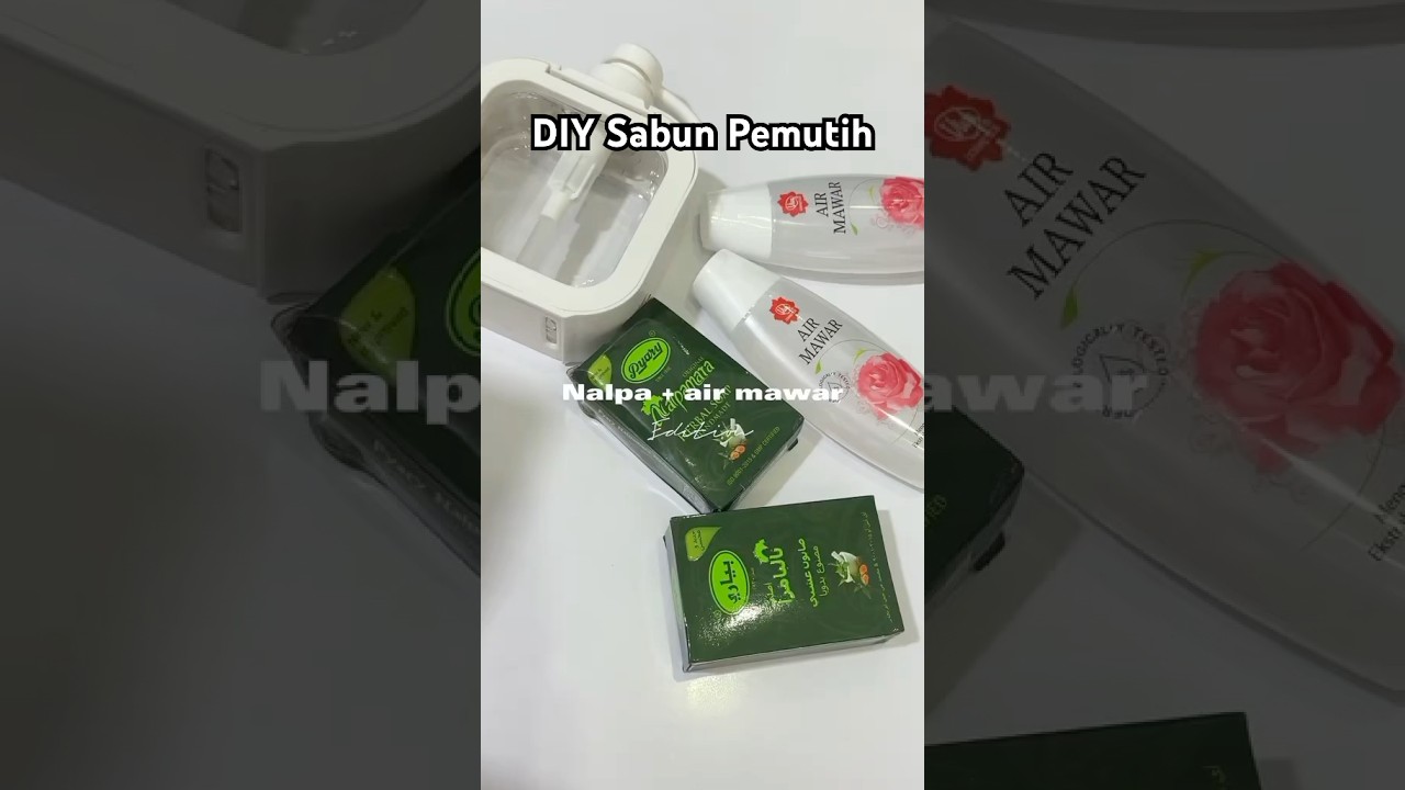 Rahasia Kulit Cerah Berseri Cuma pake 2 bahan ini !! Nalpamara dan Air Mawar #bodycare #putihglowing