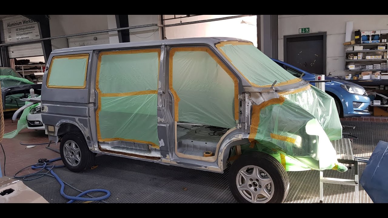 Restauration VW T4 und Umbau zum California. Full restoration VW EuroVan conversion to Camper.