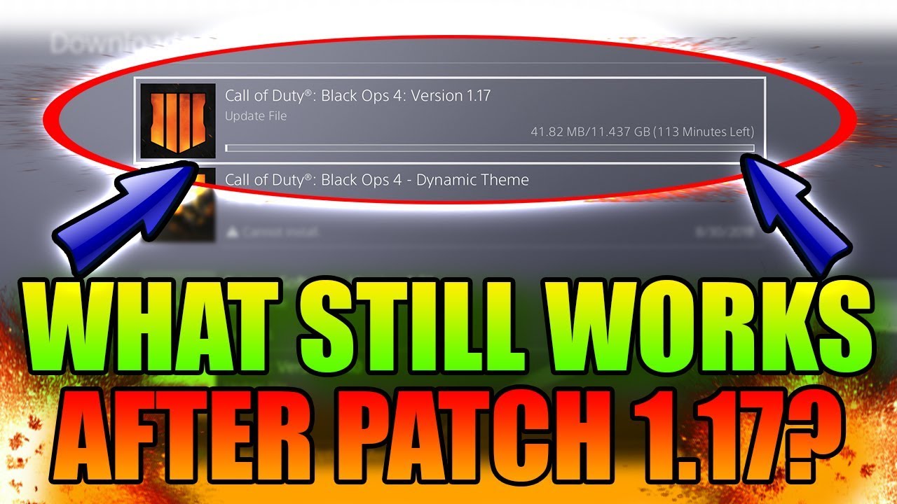 WHAT STILL WORKS AFTER PATCH 1.17 ON BLACK OPS 4 ZOMBIES?!