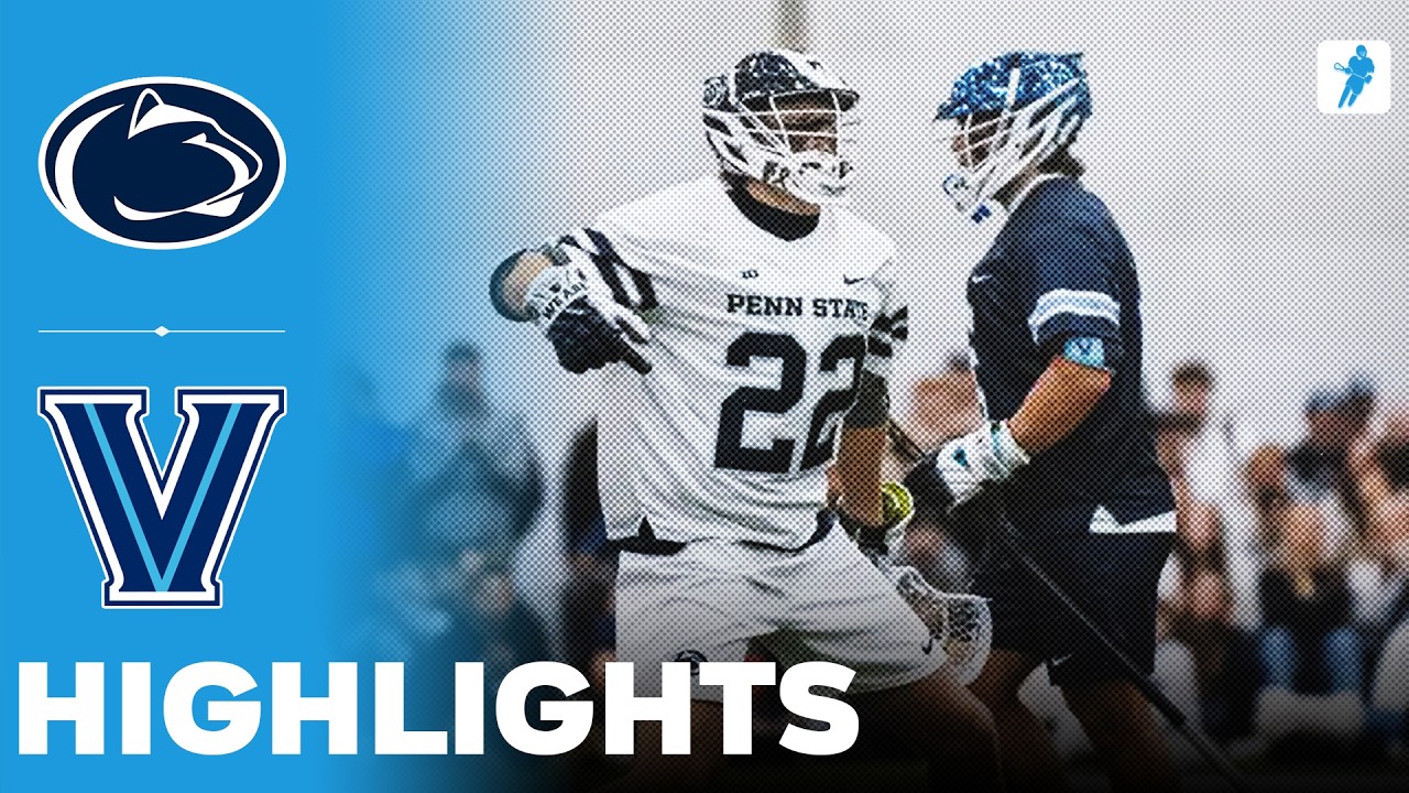 Penn State vs Villanova | NCAA College Lacrosse | Highlights - February 07, 2026