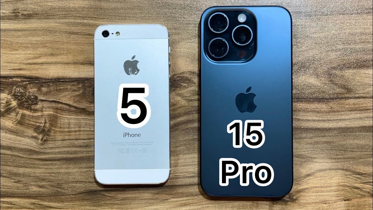 iPhone 15 Pro vs iPhone 5