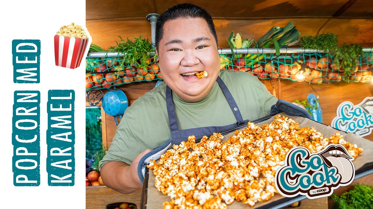 DIY: Sådan laver man karamel popcorn |  GoCook by Coop