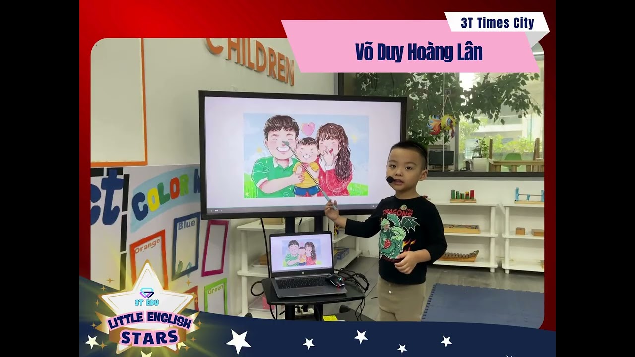Thí sinh: Võ Hoàng Duy Lân | Cuộc thi Little English Stars 2026 tại 3T Edu