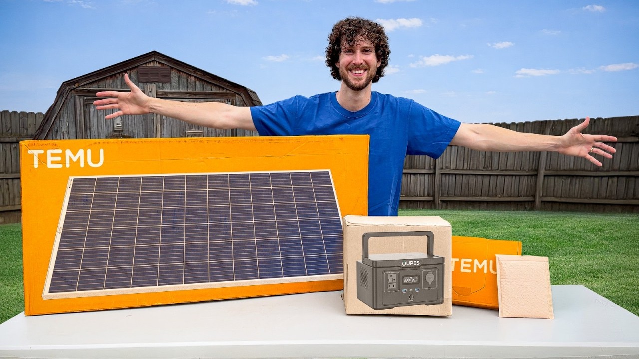 I Bought a Dirt-Cheap TEMU Solar Setup