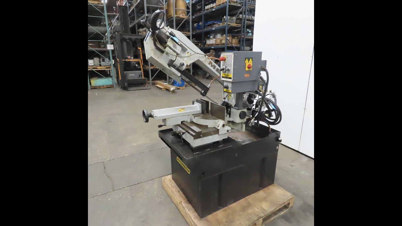 SKU 201600 Hyd-Mech DM-10 Dual Mitering Head Band Saw 480V Only