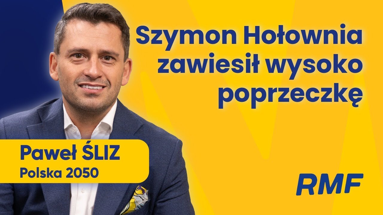 Paweł Śliz: Hołownia zawiesił wysoko poprzeczkę