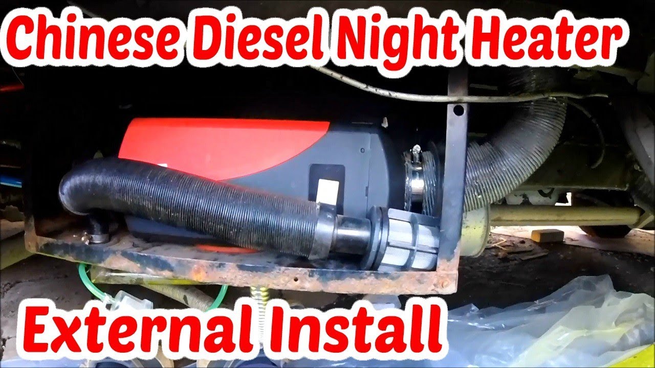 How To Fit Campervan Chinese Diesel Heater External Installation