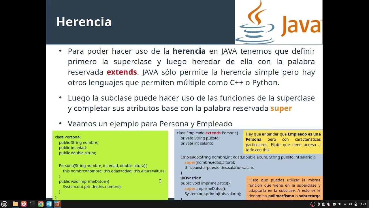 26 Introducción Herencia Java