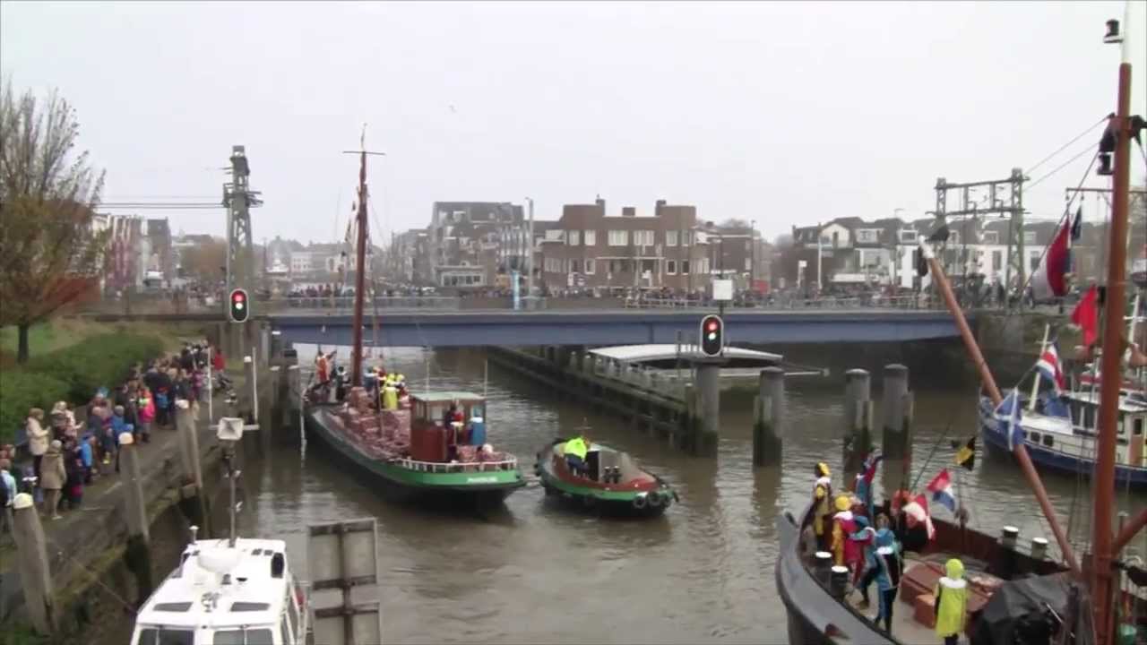 Aankomst Sinterklaas  Maassluis 2013