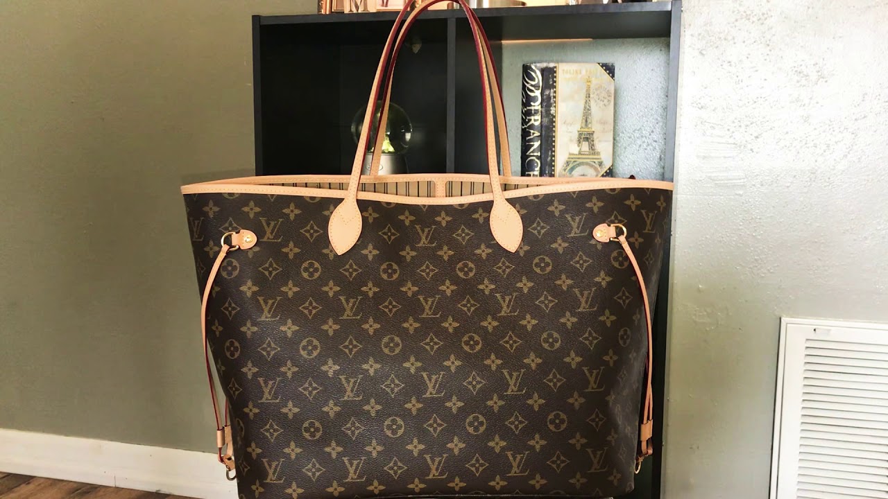 Reviewing my Louis Vuitton NEVERFULL GM | Classic monogram
