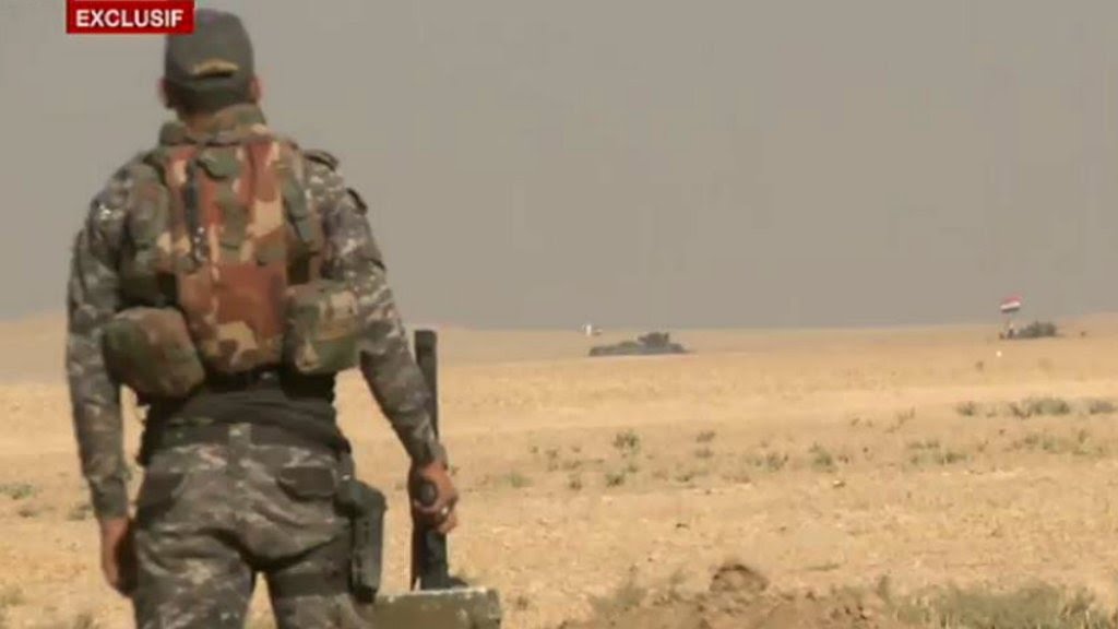 EXCLUSIF - Sur le front avec les forces irakiennes engagées dans la bataille de Mossoul