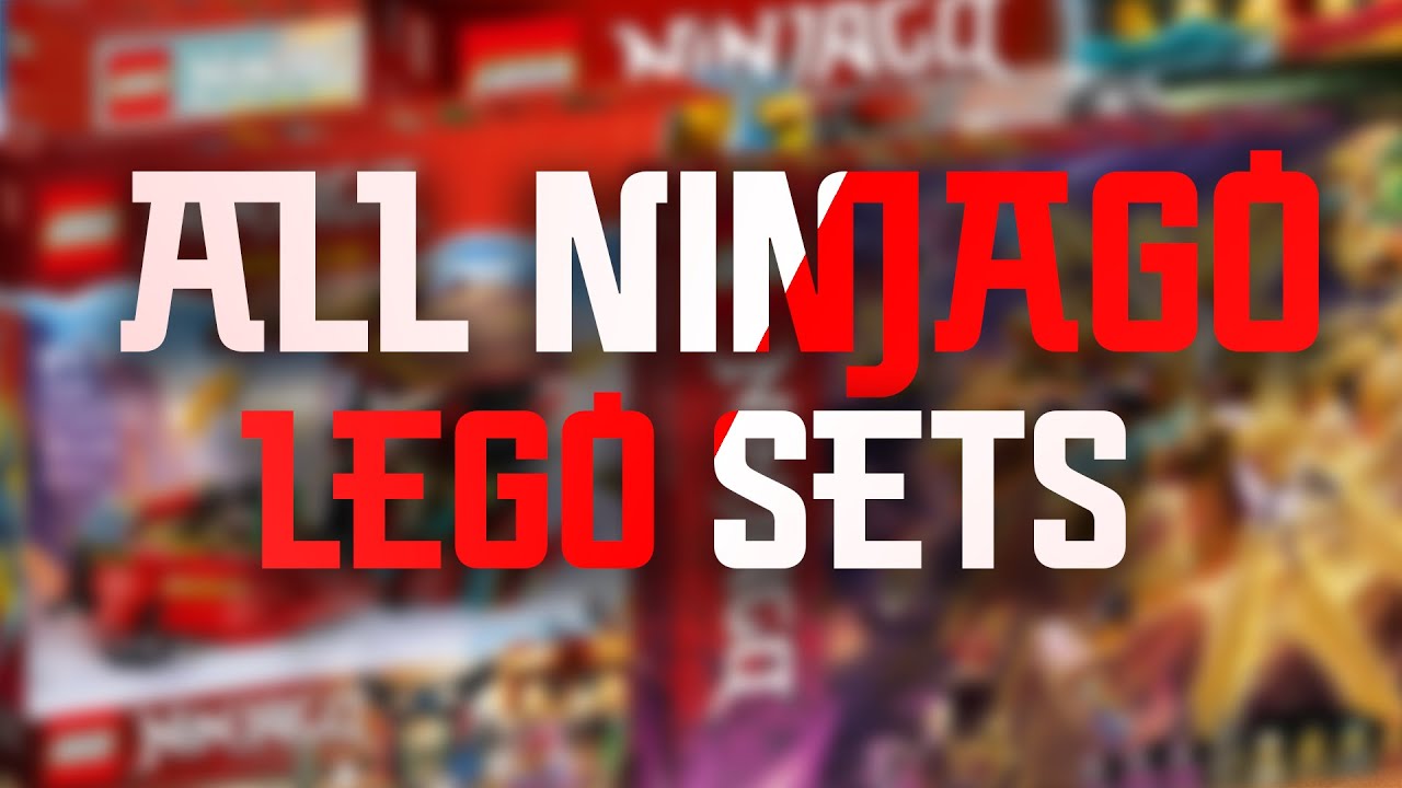 ALL NINJAGO LEGO SETS (2011-2023)