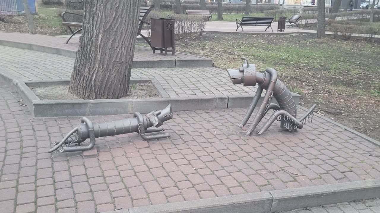Липецк, Россия. ч.2. Вечерняя прогулка в ожидании поезда.