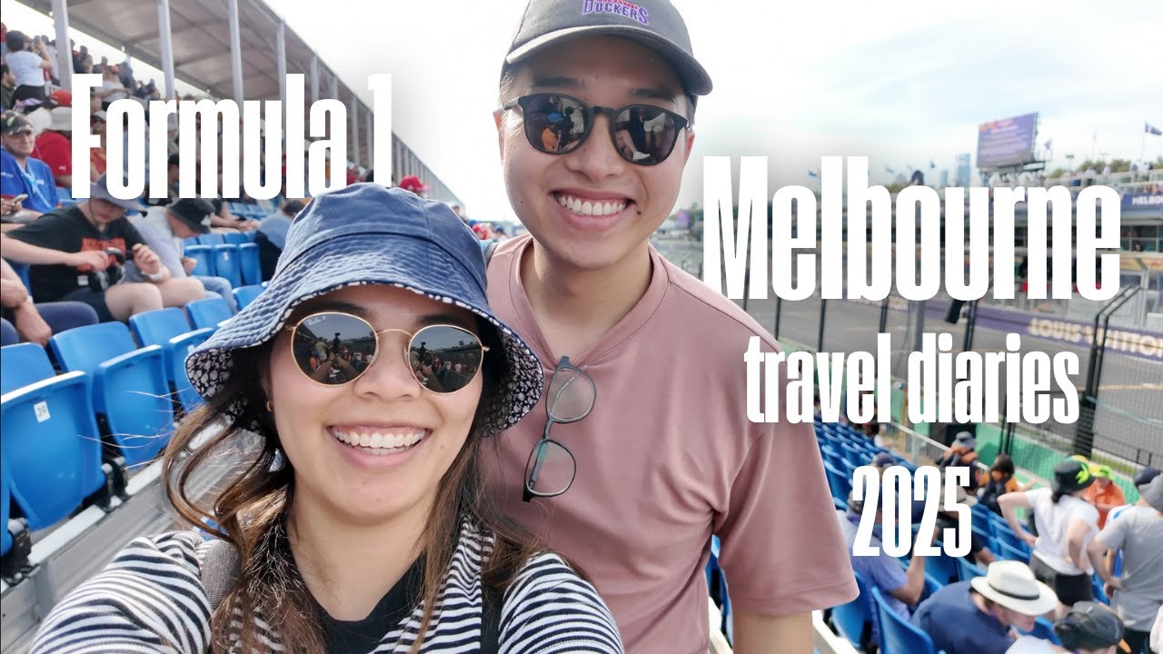 Formula 1 Grand Prix in Melbourne (Fangio stand) | 4 Days in Melbourne 🏎️ 🏁