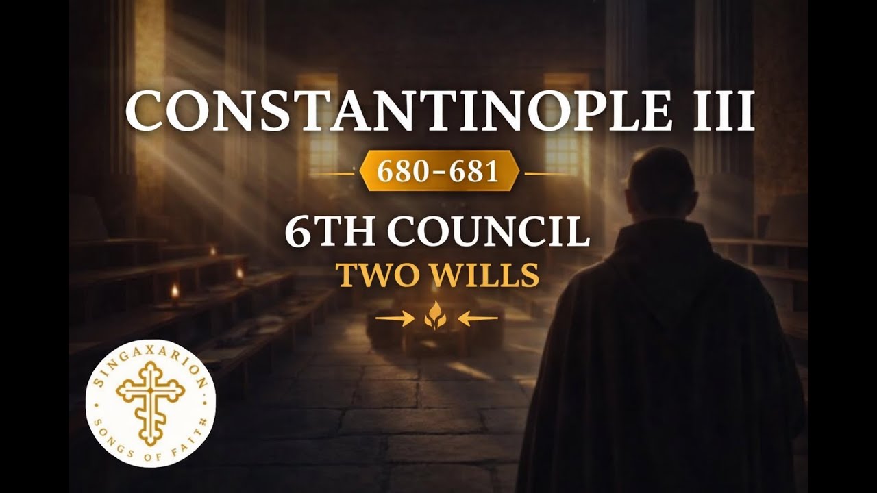 Constantinople III (680–681) | Sixth Ecumenical Council Song (Two Wills, Two Energies)