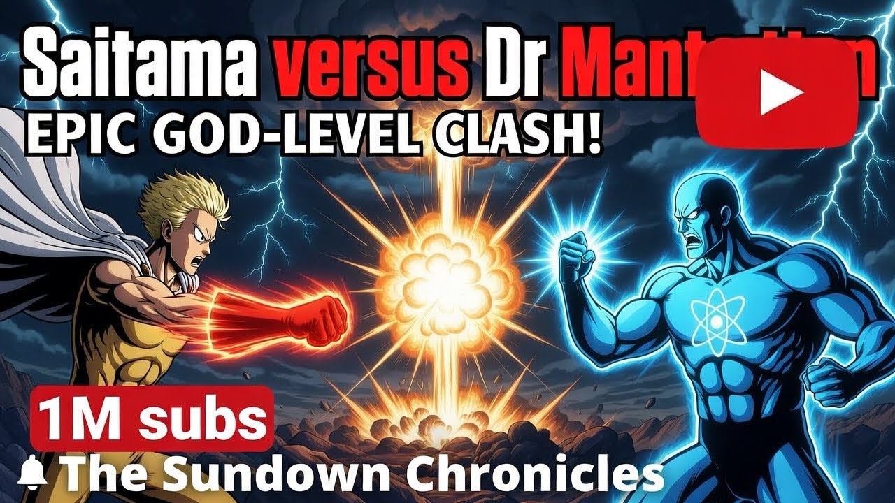  Saitama vs Dr. Manhattan: Who Actually Wins? (The Final Answer) 💥🌌 #shorts 