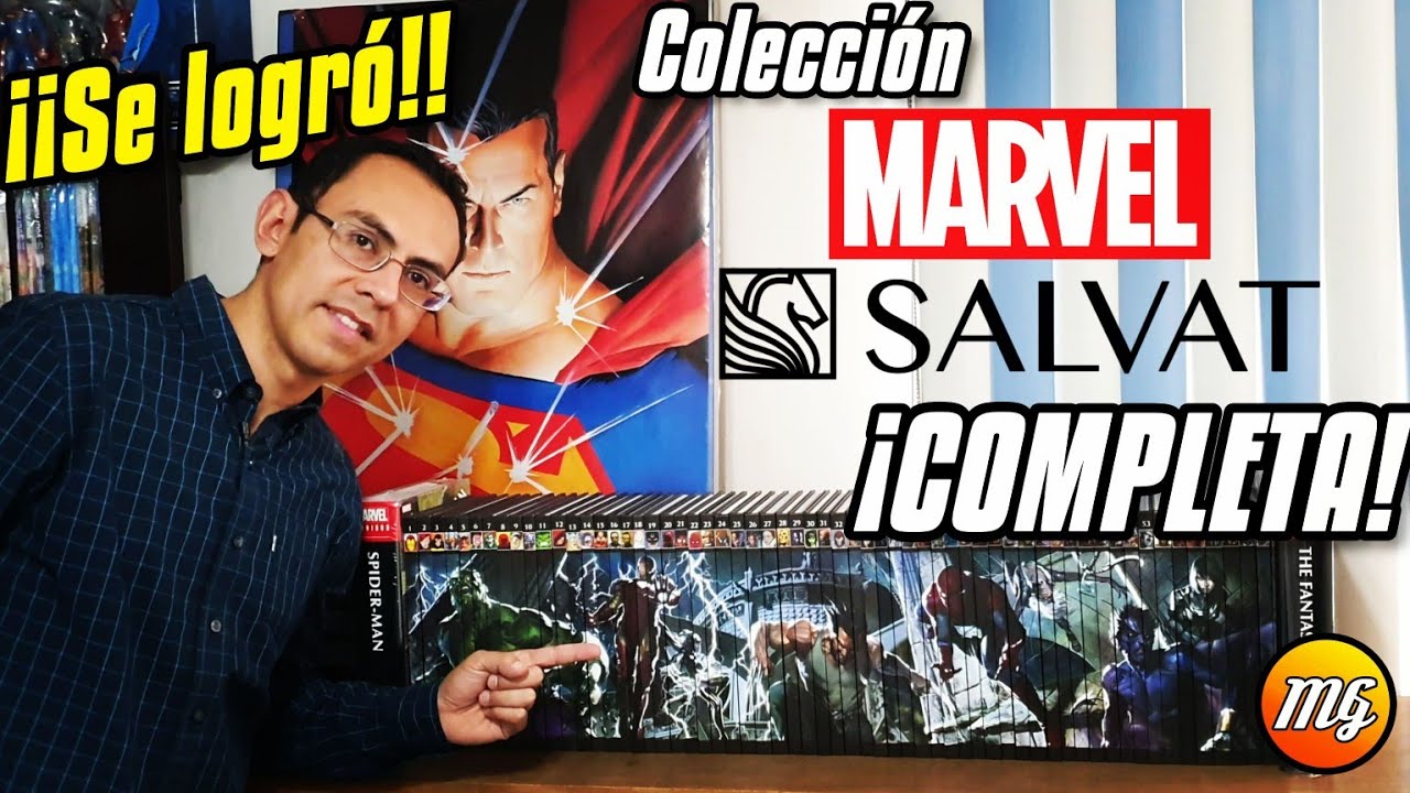 💥SE LOGRÓ!!!! Colección MARVEL SALVAT COMPLETA!!!! Vistazo y mis historias favoritas.🔥