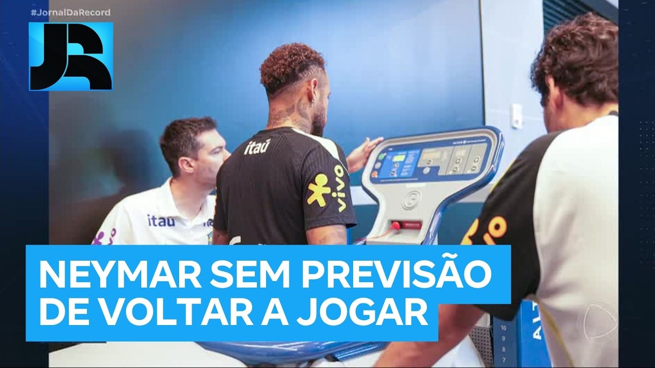Neymar na Copa: exame mostra evolu&ccedil;&atilde;o em tratamento, mas jogador ainda n&atilde;o tem previs&atilde;o de retorno