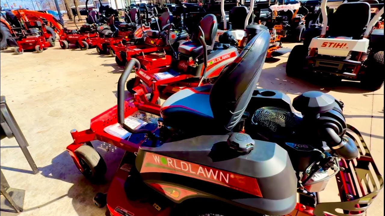 Best Price for the Best Transmissions 2025 Worldlawn ZTR Mowers Check Them Out with Me!