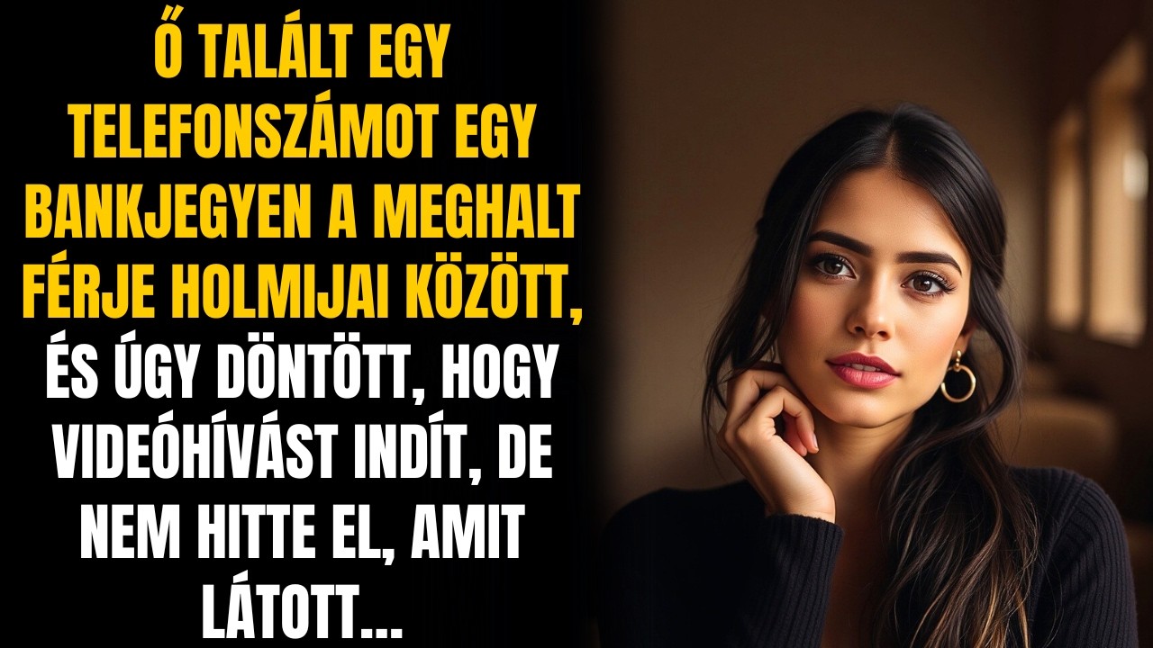 EGY SZÁMOT TALÁLT A MEGHALT FÉRJE HOLMI KÖZÖTT HAGYOTT CETLIN, AMIKOR ÚGY DÖNTÖTT, FELHÍVJA…