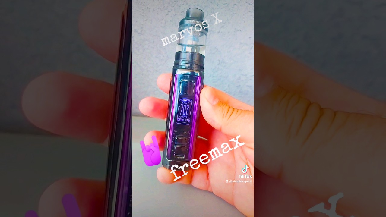 marvos x by freemax. purple