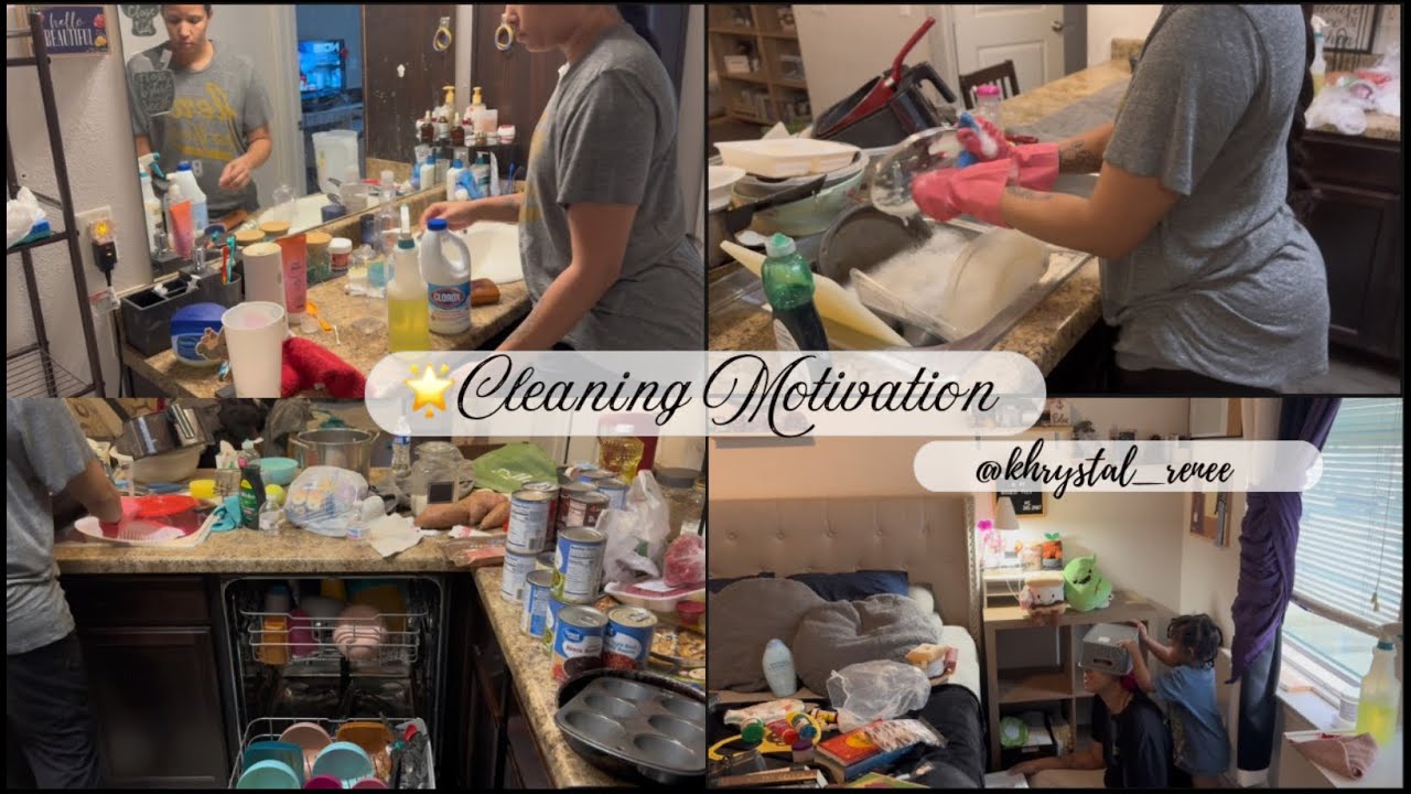 *NEW* CLEANING MOTIVATION::APARTMENT CLEANING::KHRYSTAL RENEE