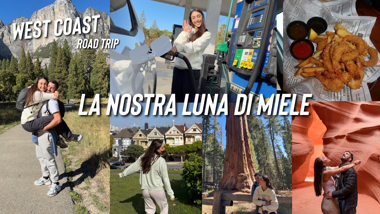 TORNO A SAN FRANCISCO SPOSATA👰🏻‍♀️💍!!!  🇺🇸 West Coast road trip parte 1