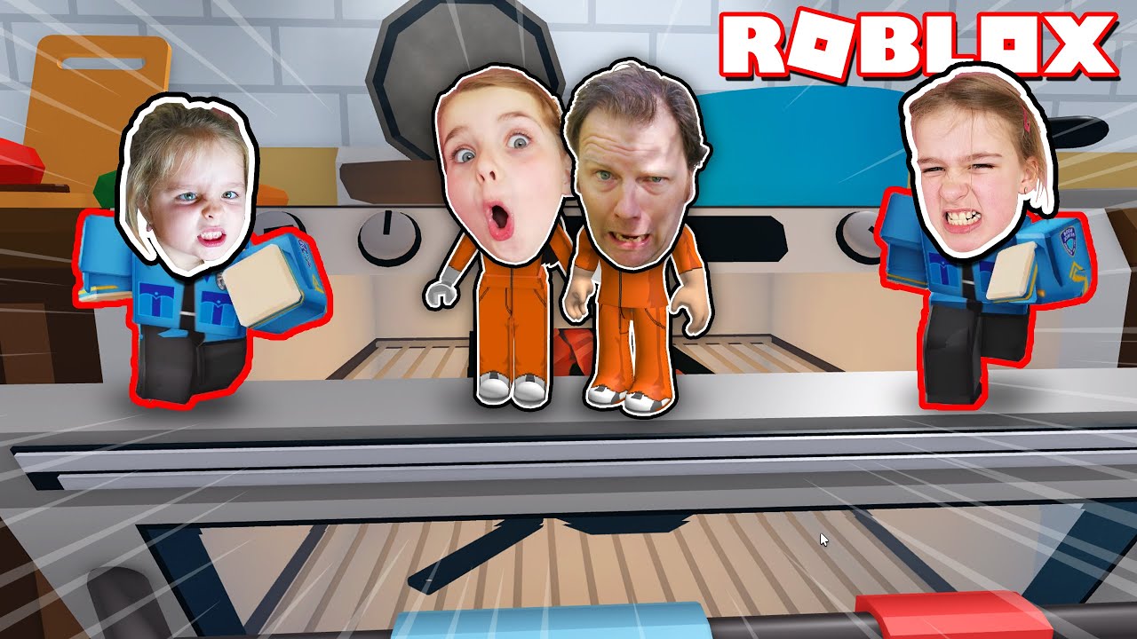 GEMMELEG... MEN det er POLITI & RØVER! Dansk ROBLOX Mega Hide & Seek