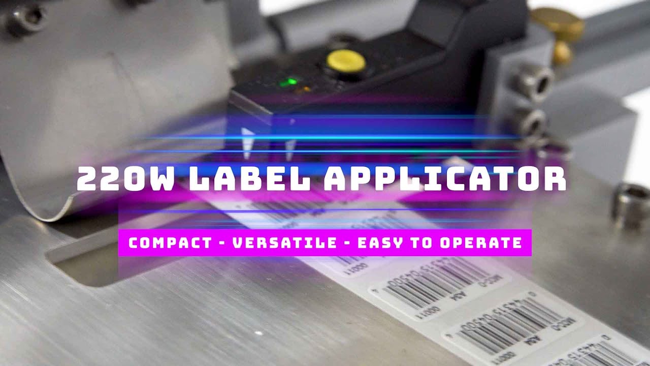 LabelPack Automation - 220 Wipe Label Applicator - Features and One Minute Change-Over