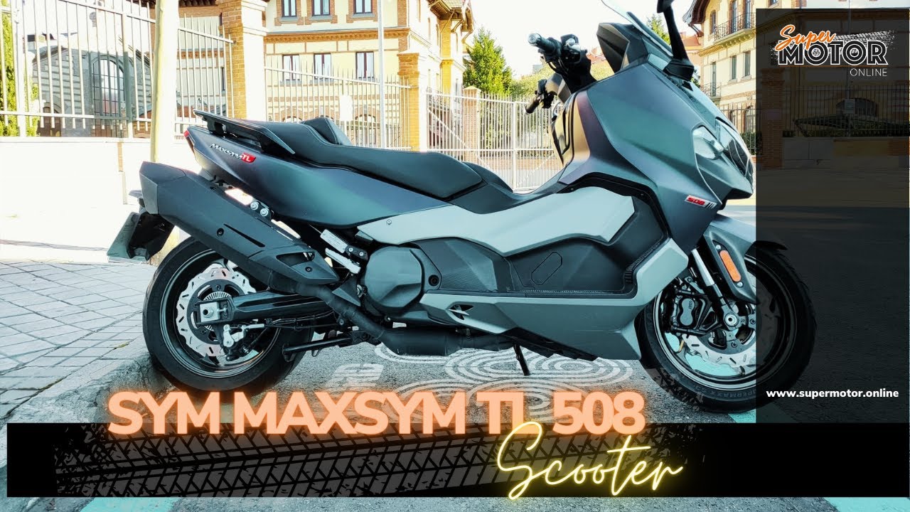 👉 Experimenta la libertad de movimiento con la sorprendente SYM MAXSYM 508 TL 👌 / SuperMotor.Online