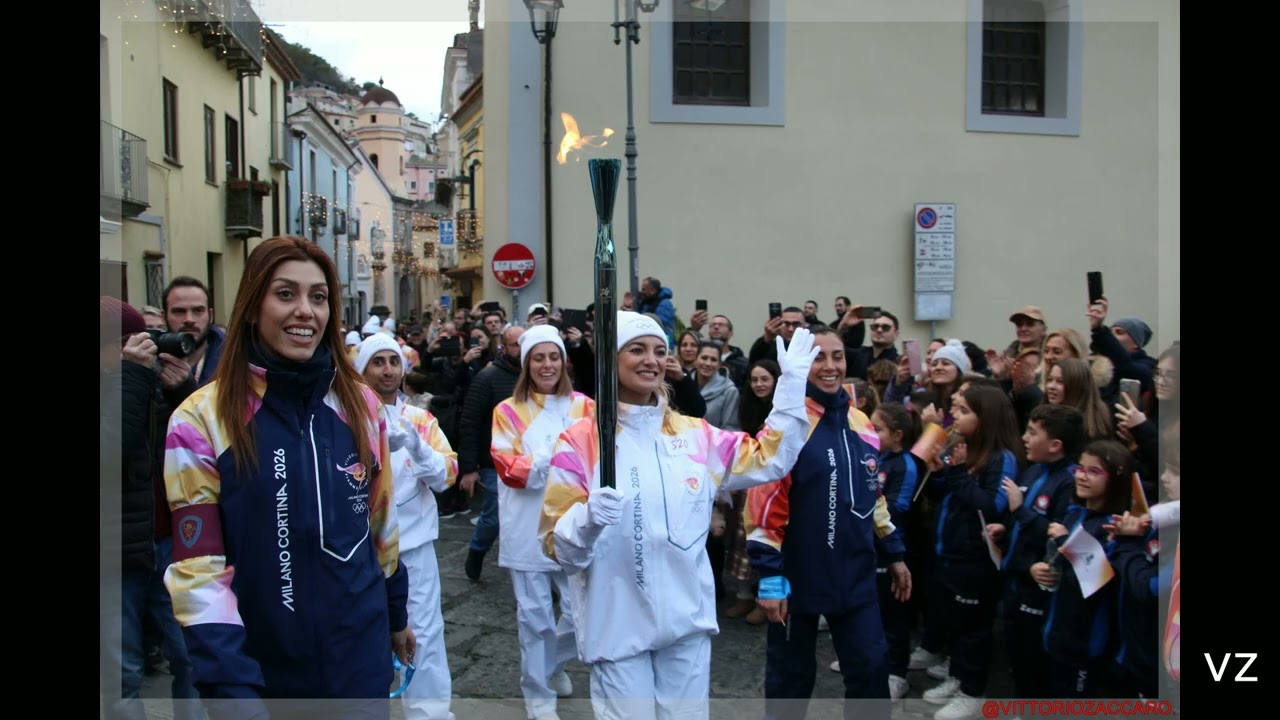 maratea il viaggio della fiamma olimpica 2025 le foto