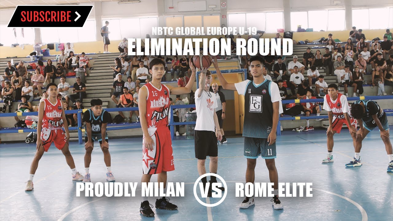 NBTC EUROPE U19 (2nd Half) : PROUDLY MILAN vs ROME ELITE (Double O.T)