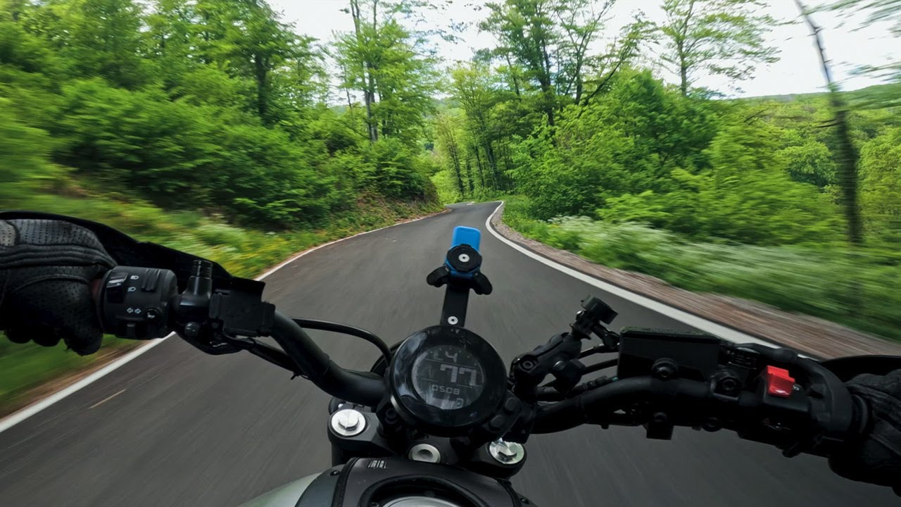 AMAZING ride in Springtime on my Yamaha XSR700!