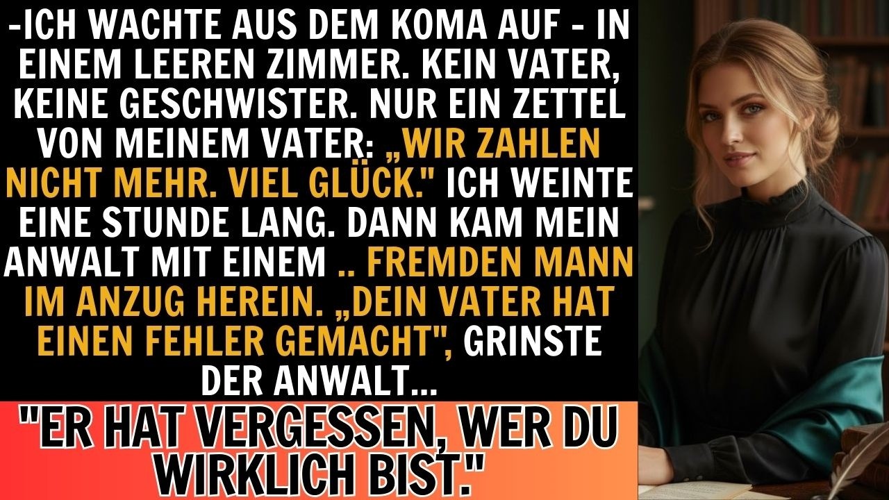 Meine Familie ließ mich im Koma im Stich – bis sie mein 850-Millionen-Geheimnis entdeckte