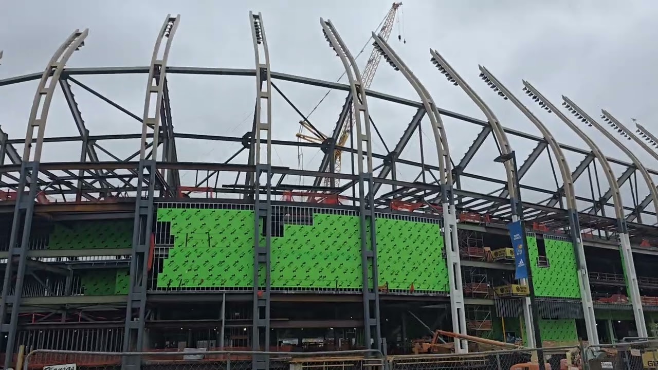KU Memorial Stadium Construction update Sept 2024