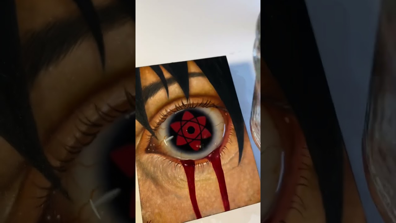 Custom Naruto eyes! #shorts